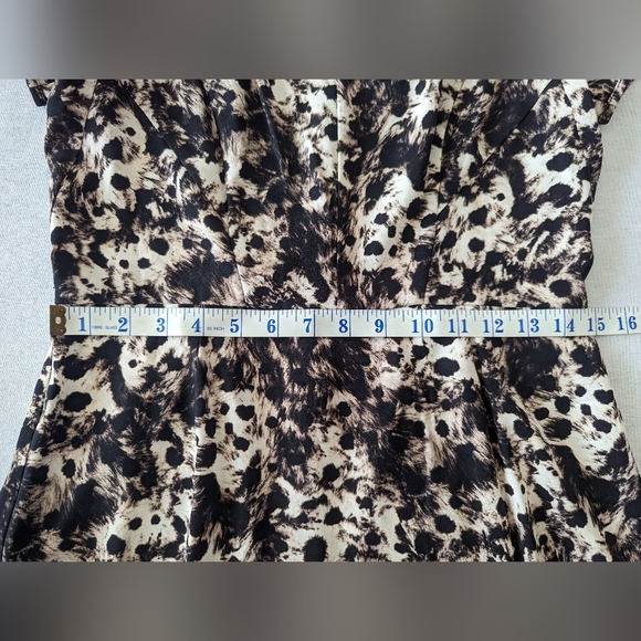 The Kooples Animal Print Mini Dress - Large (UK 12) - BNWT - Picture 8 of 9